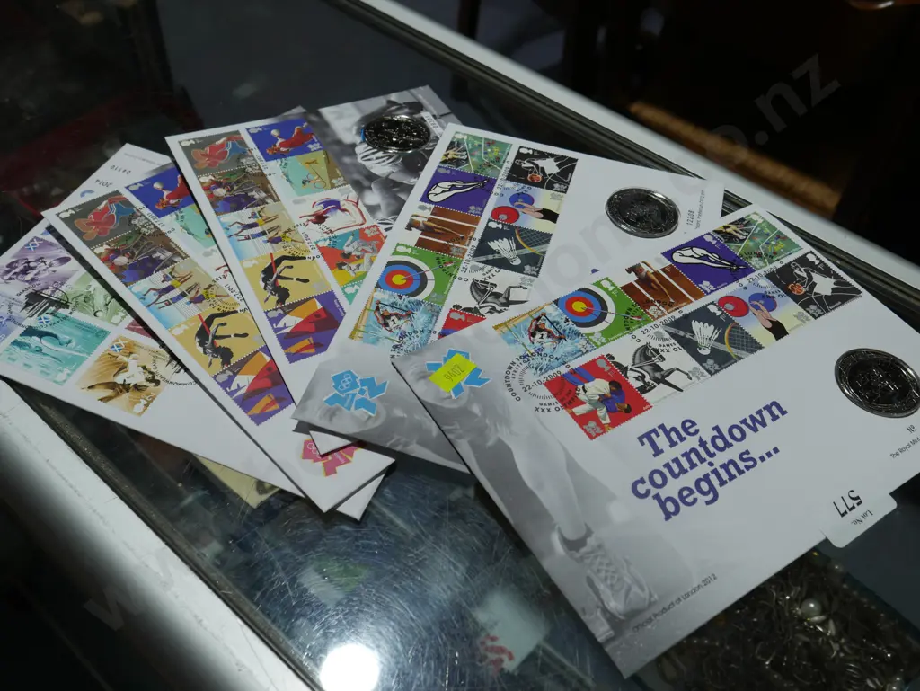 5 coin sets, Olympic and Commonwealth games Image 1++