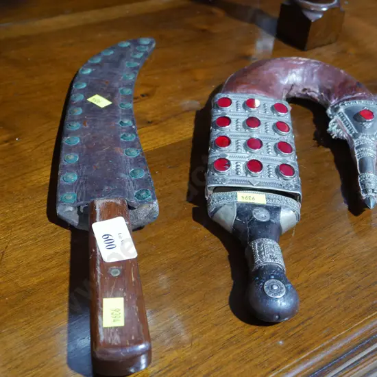 2 ornate daggers
