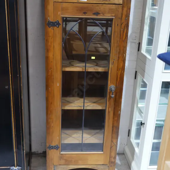 Leadlight cabinet