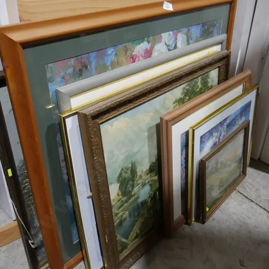 Assorted artworks