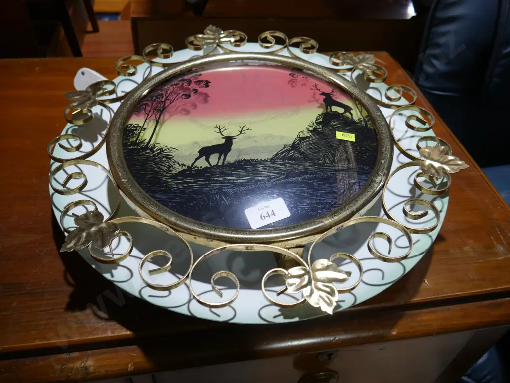 Sunset stag wall lamp Image 1++