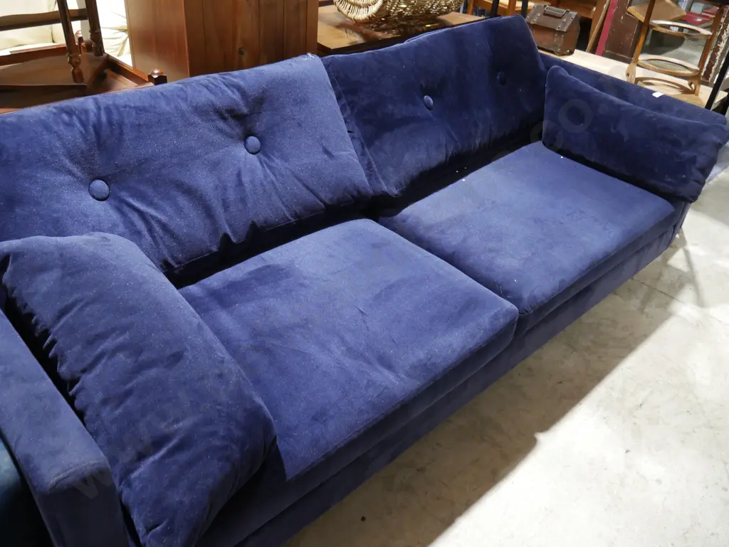 Navy settee Image 1++