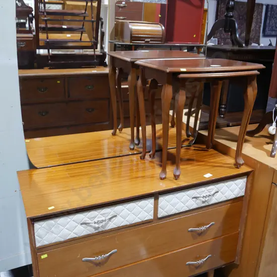 Mirror back dresser