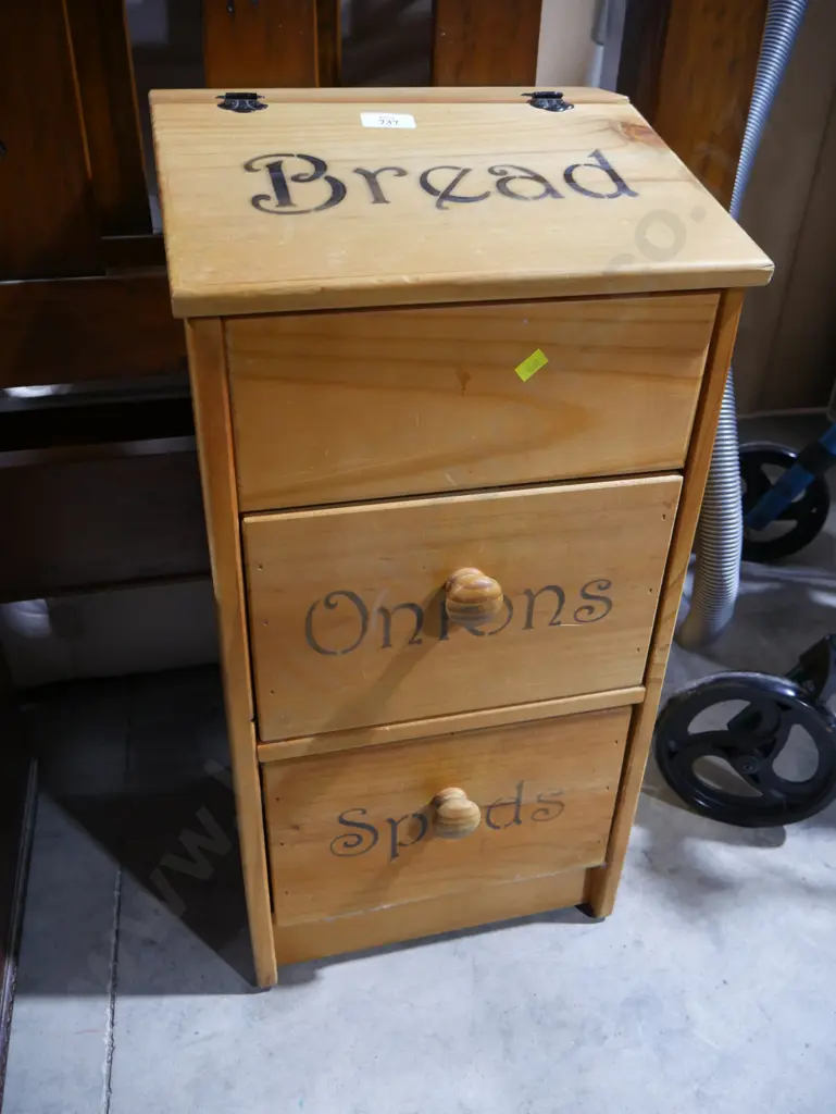 Bread, onion storage unit Image 1++