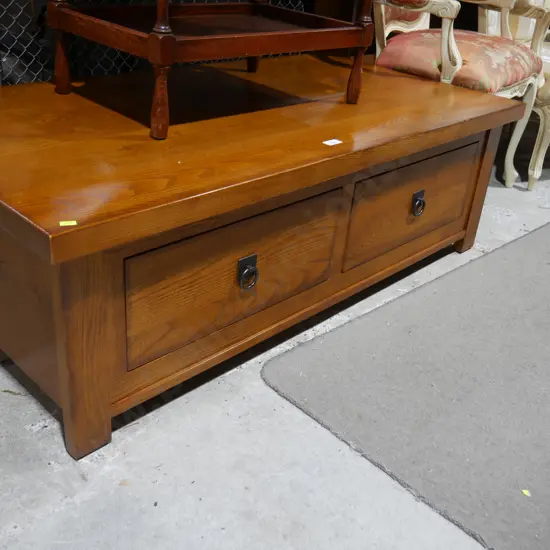 Oak tv cabinet