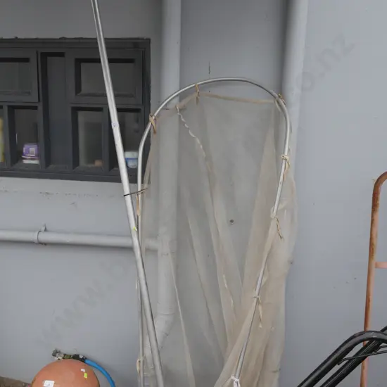 White bait scoop net