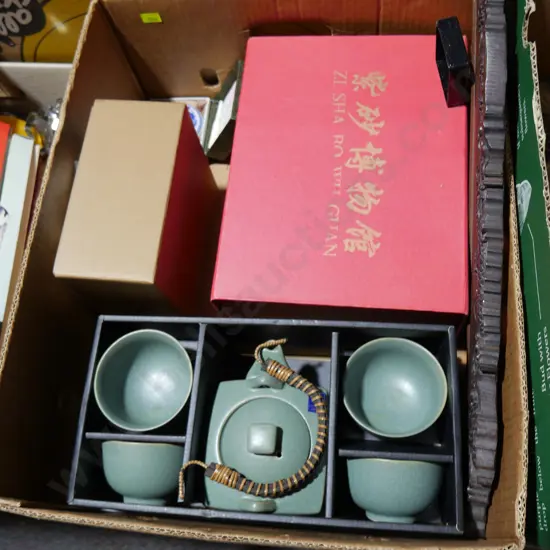 Oriental tea sets etc