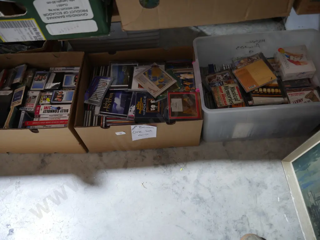 Three boxes of CDs etc Image 1++