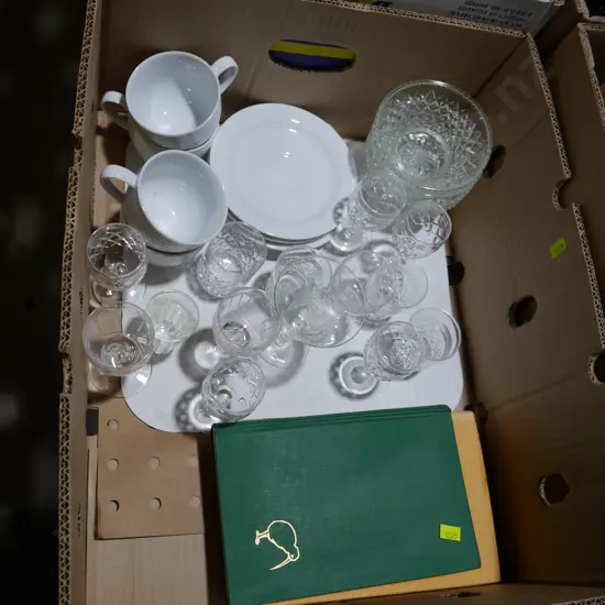 Glassware etc
