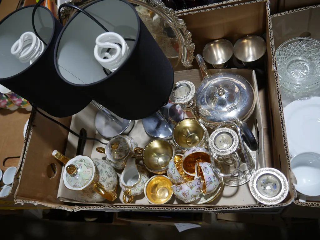 Coffee set, lamps etc Image 1++