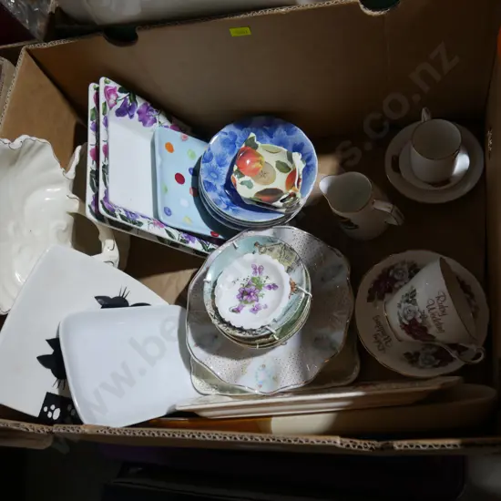 Assorted china