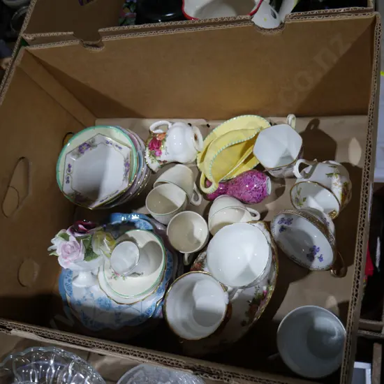 Assorted china