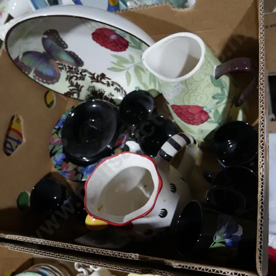 Jugs, plates etc