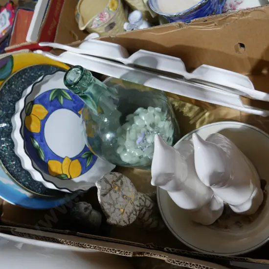Serving plates etc