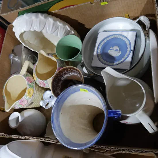 Jugs, vases etc