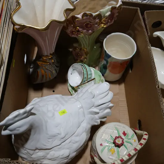 Vases etc