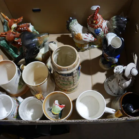 Mugs, ornaments