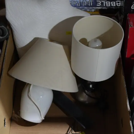 Lamps etc