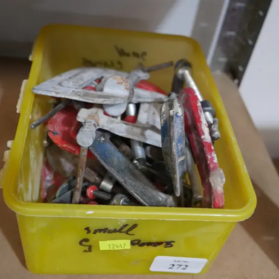Assorted small clamps