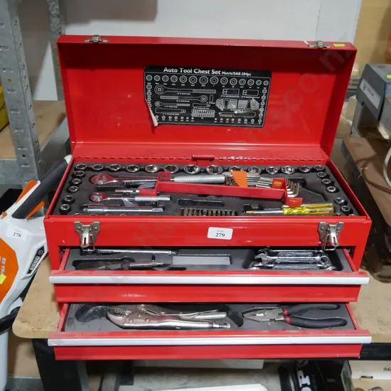 Toolbox and contents