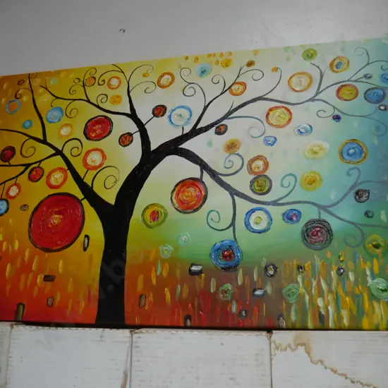 Canvas oil painting