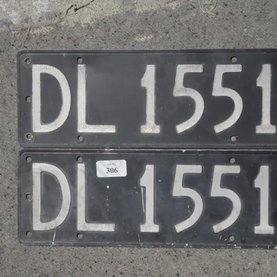 Number plates