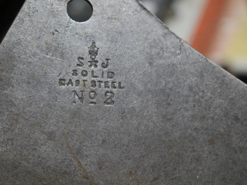S&J cast steel meat cleaver Image 1++