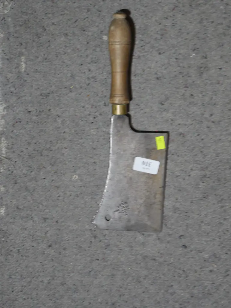S&J cast steel meat cleaver Image 1++