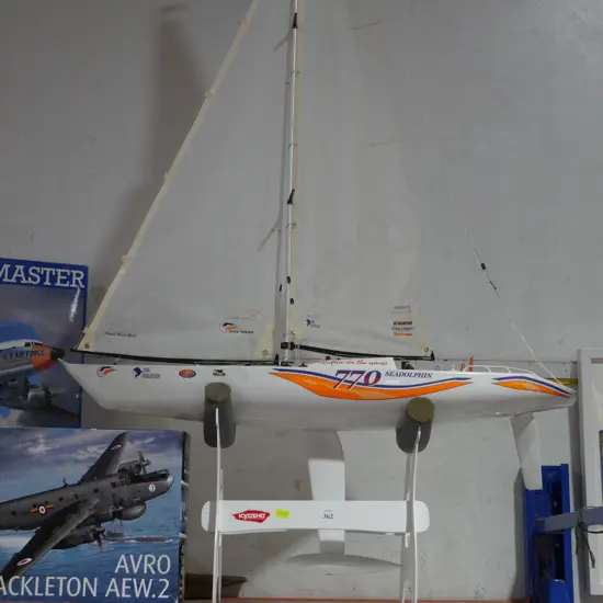 Model yacht