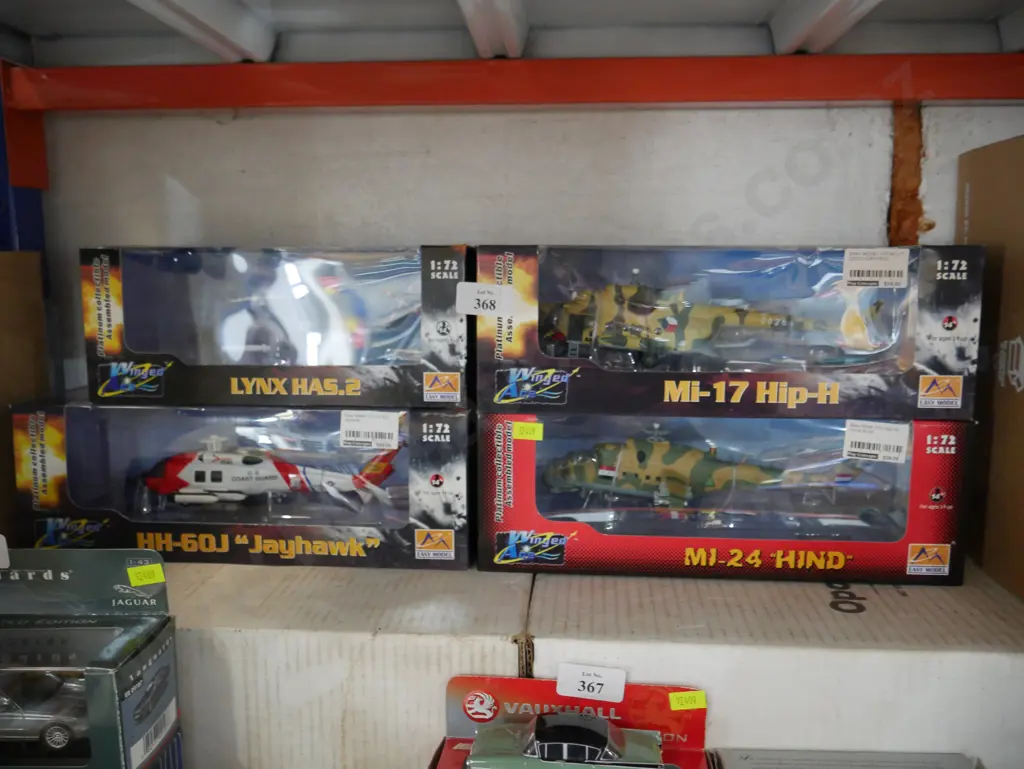 4 model helicopters Image 1++