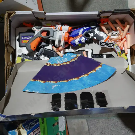 Nerf guns etc