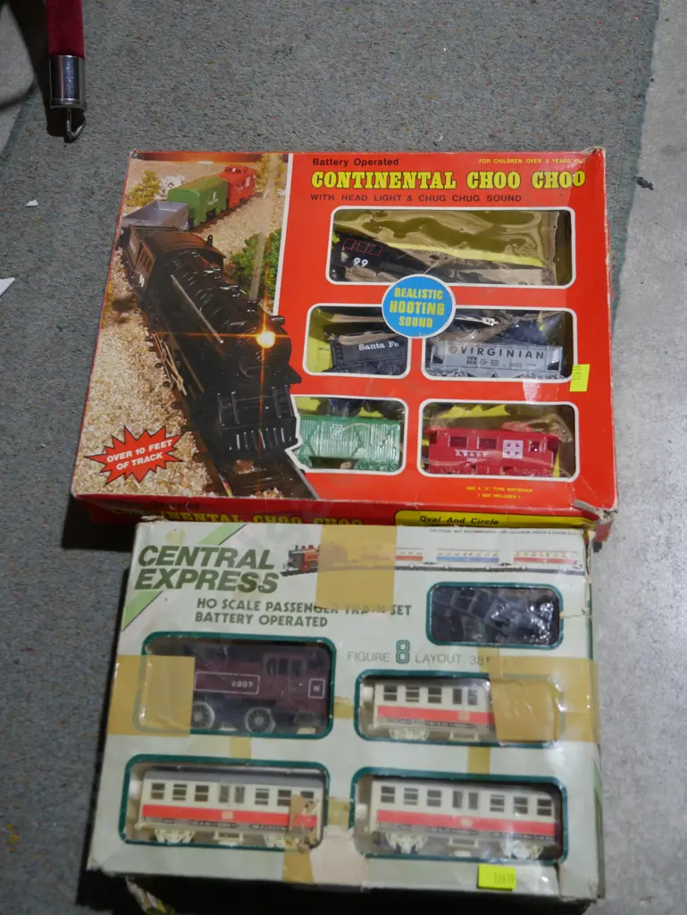 Two train sets Image 1++