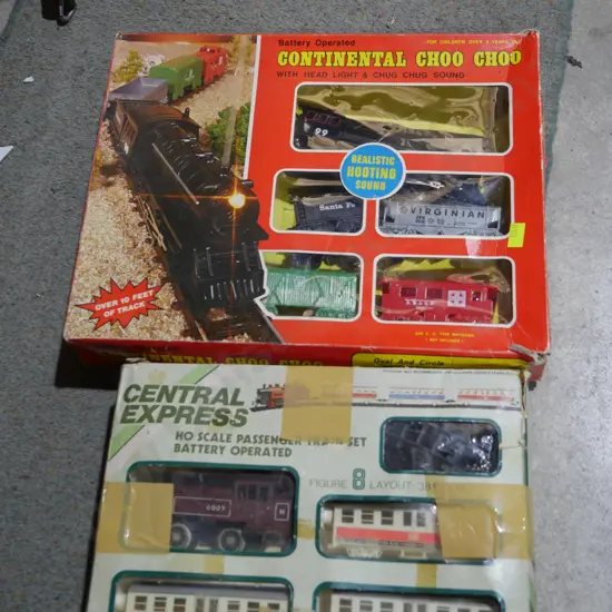 Two train sets