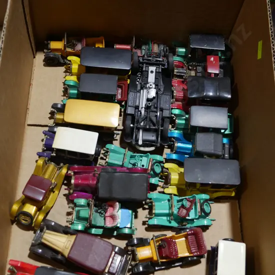 Assorted model cars