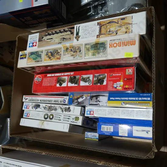 Assorted kitset models