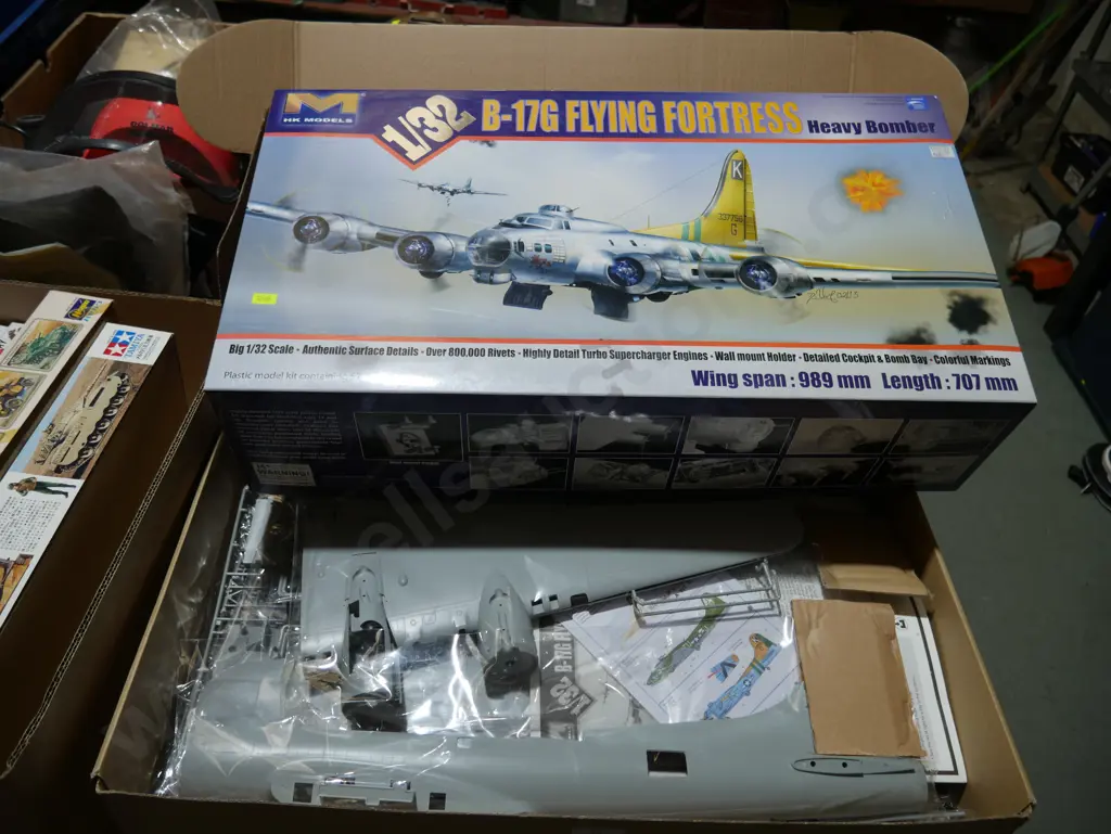 Kitset model b17g flying fortress Image 1++