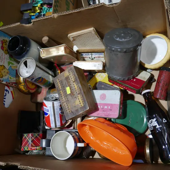 Tins etc
