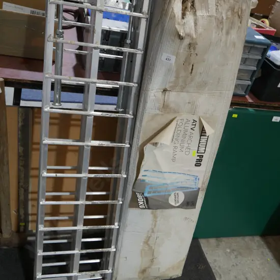 ATV aluminium folding ramps
