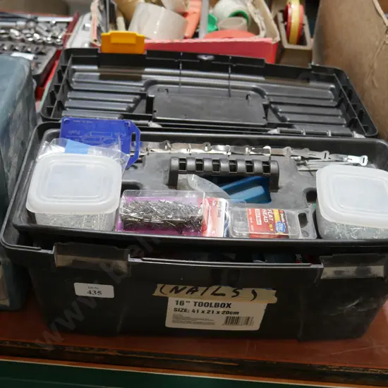 Toolbox and contents
