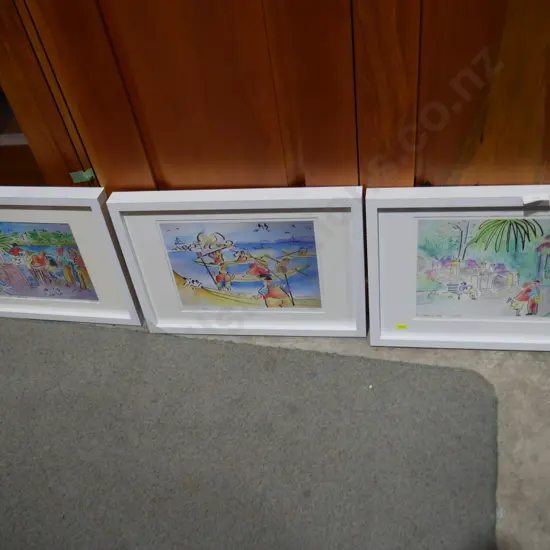 Three S. McLean limited edition prints