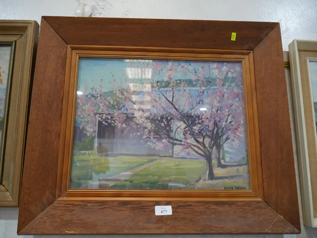 Olive Beken framed oil painting Image 1++