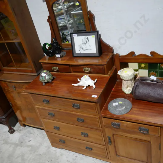 Tile back sideboard duchess