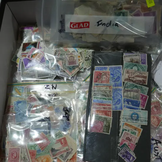 Assorted stamps