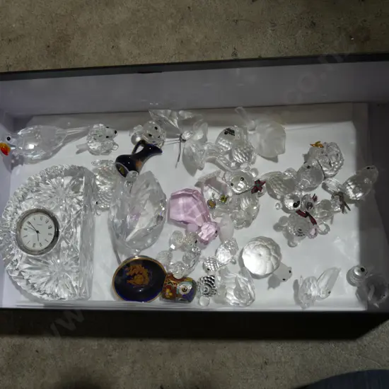 Swarovski crystal animals etc