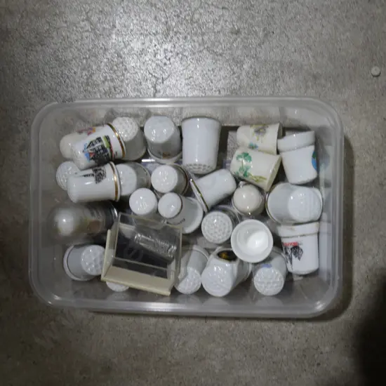 Assorted thimbals