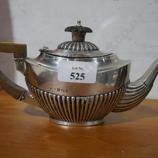 Sterling silver teapot