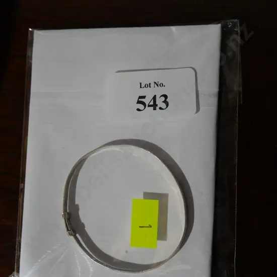 Silver bracelet