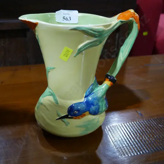 Kingfisher ceramic jugs