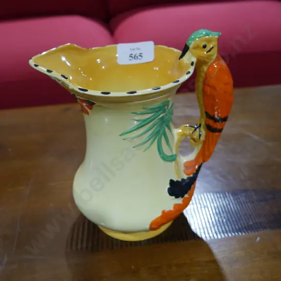 Burleigh ware parrot jug