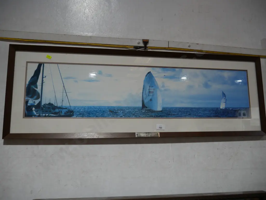 The America's cup 1995 limited edition framed photograph Image 1++